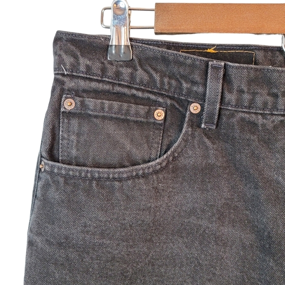 Levi's 550 Vintage 90's Dark Wash Honeycomb Whiskered Denim Jeans Men's 38x32 - Picture 4 of 15